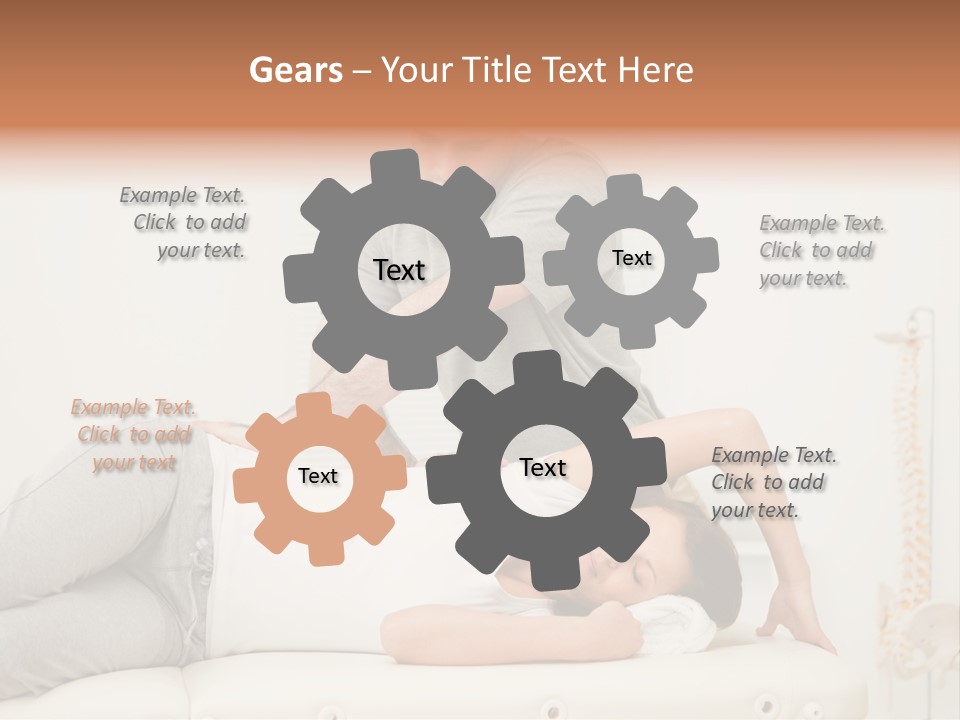 Health Years Hands PowerPoint Template