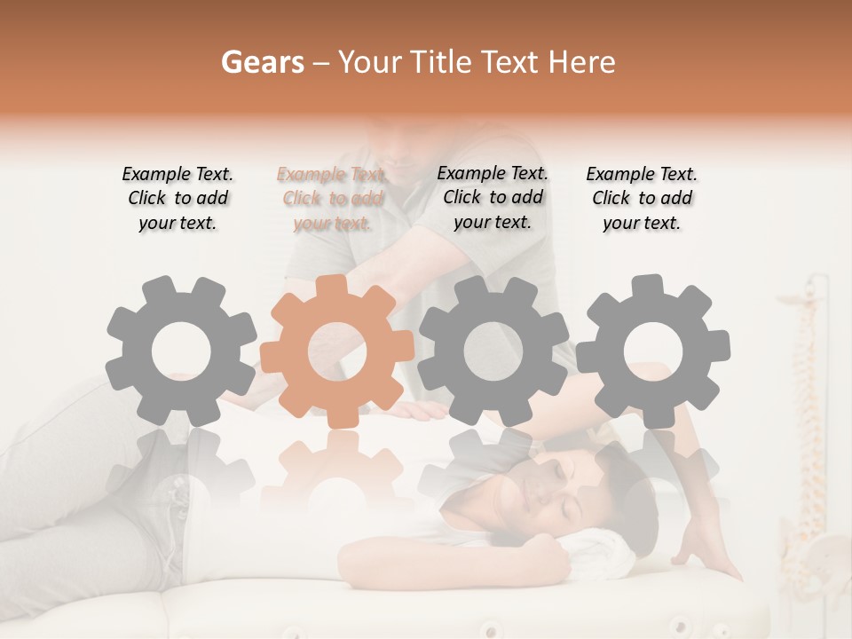 Health Years Hands PowerPoint Template