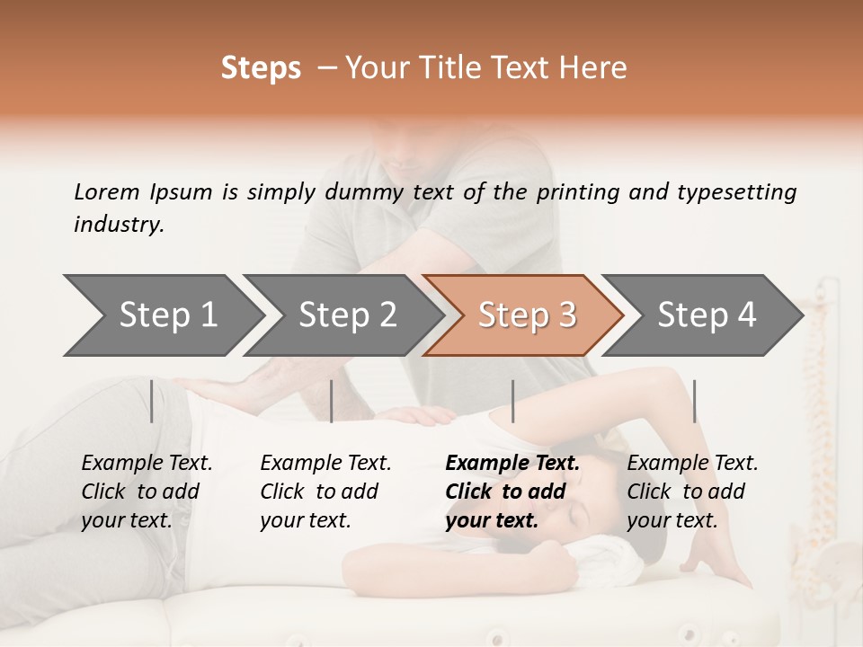 Health Years Hands PowerPoint Template