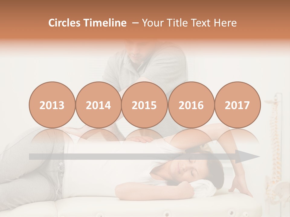 Health Years Hands PowerPoint Template