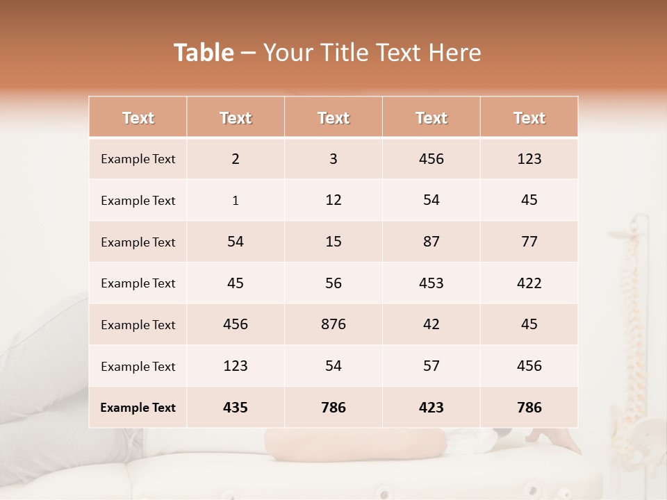Health Years Hands PowerPoint Template