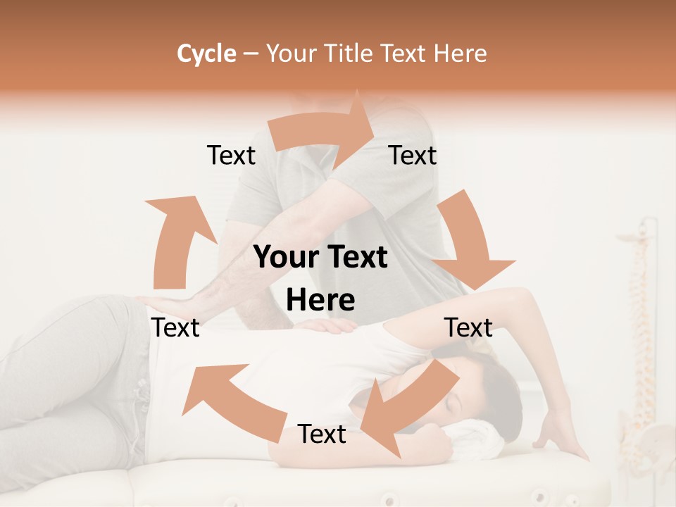 Health Years Hands PowerPoint Template