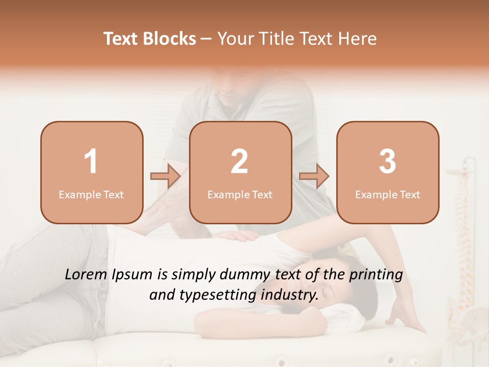 Health Years Hands PowerPoint Template