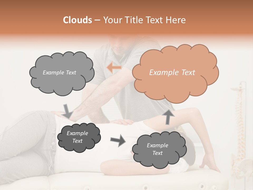 Health Years Hands PowerPoint Template