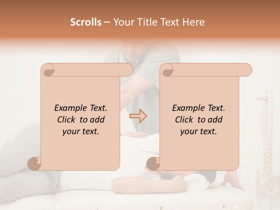 Health Years Hands PowerPoint Template