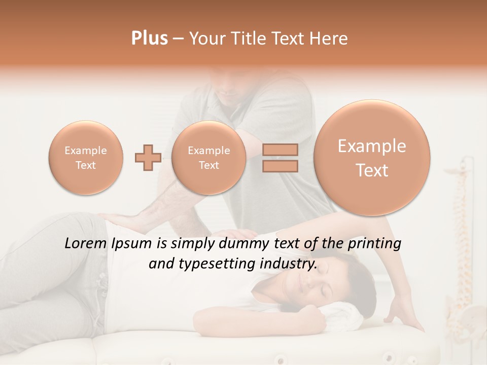Health Years Hands PowerPoint Template