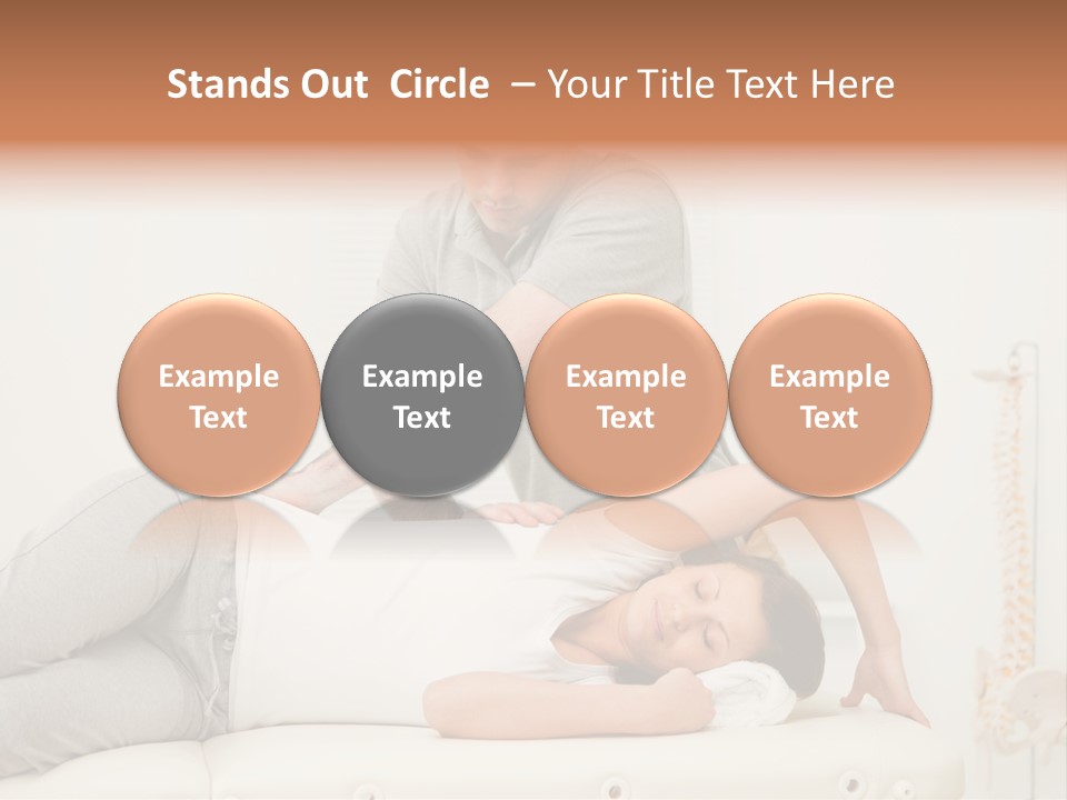 Health Years Hands PowerPoint Template