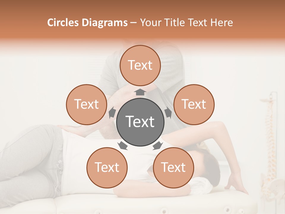 Health Years Hands PowerPoint Template