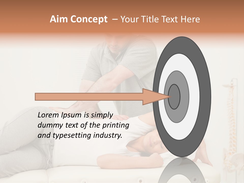 Health Years Hands PowerPoint Template