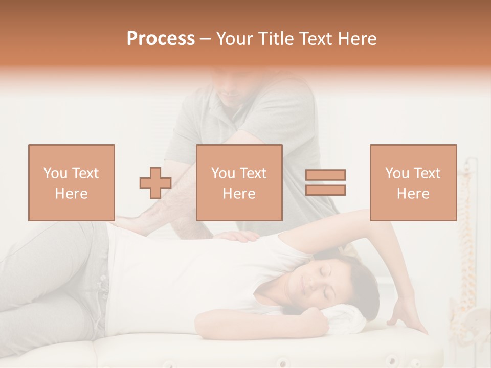 Health Years Hands PowerPoint Template