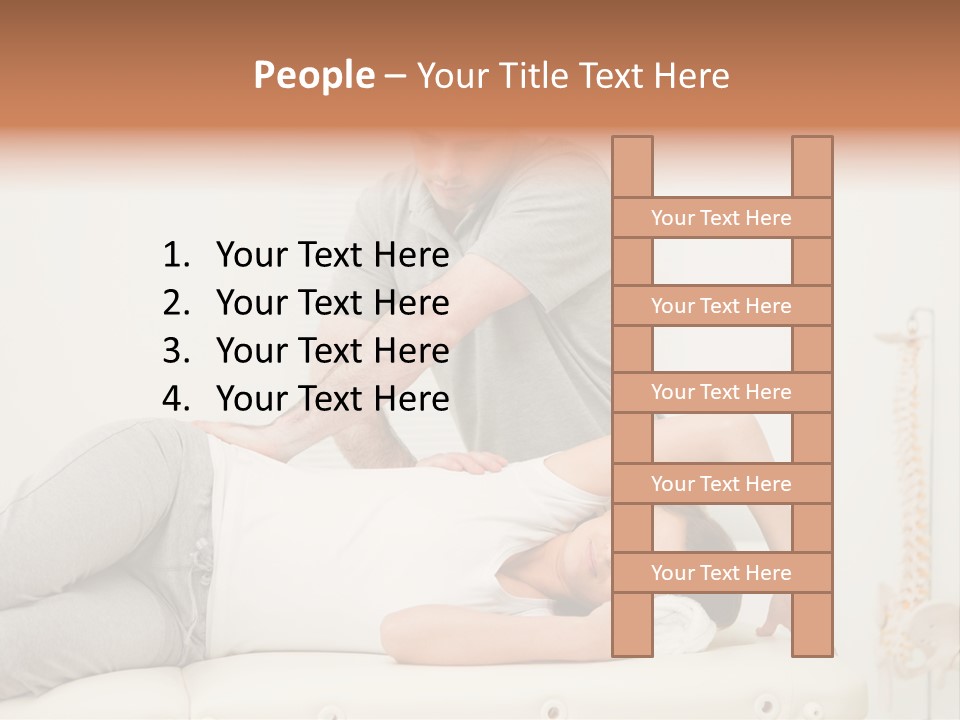 Health Years Hands PowerPoint Template