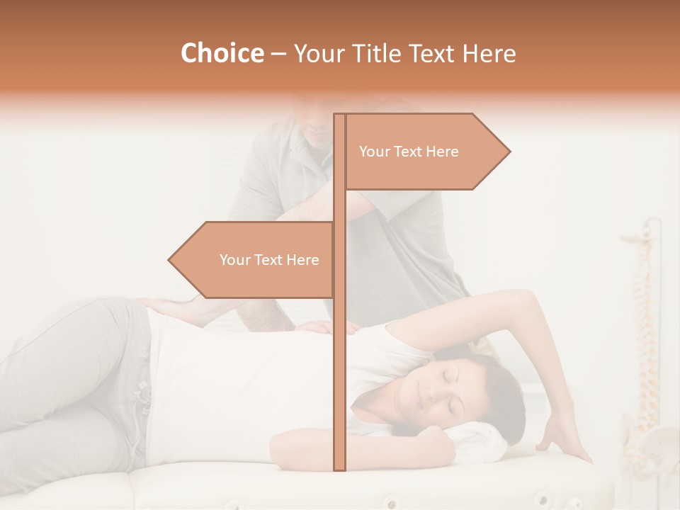 Health Years Hands PowerPoint Template