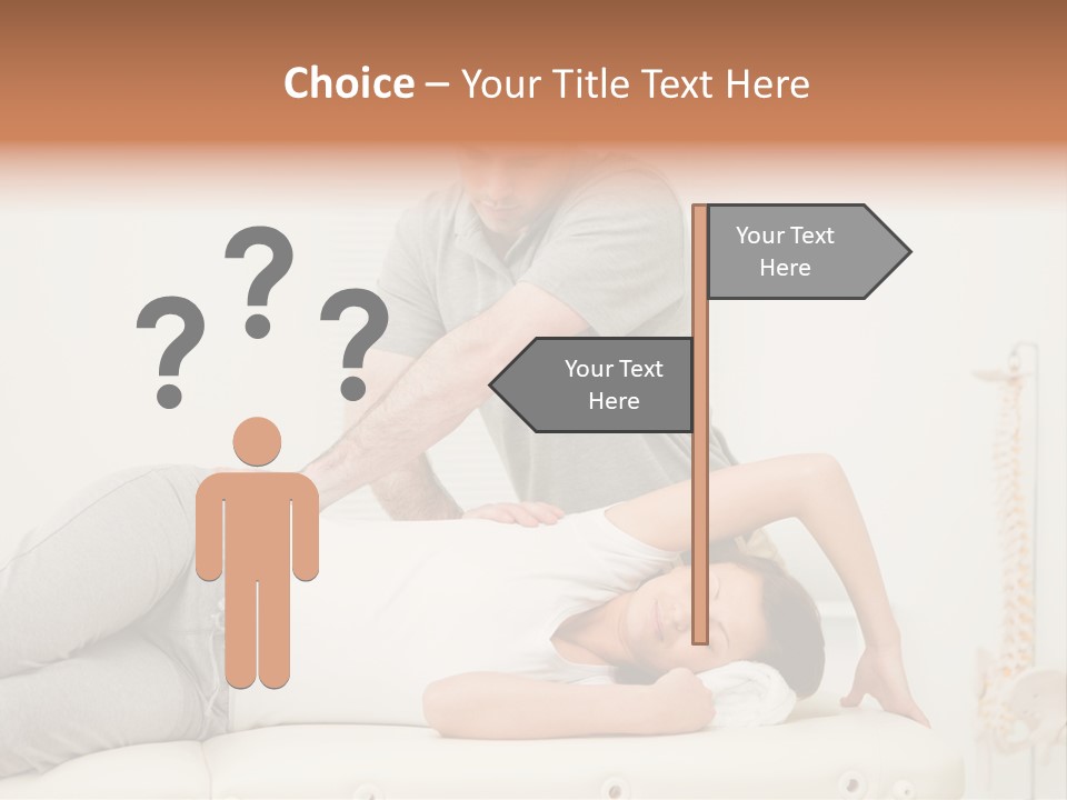 Health Years Hands PowerPoint Template