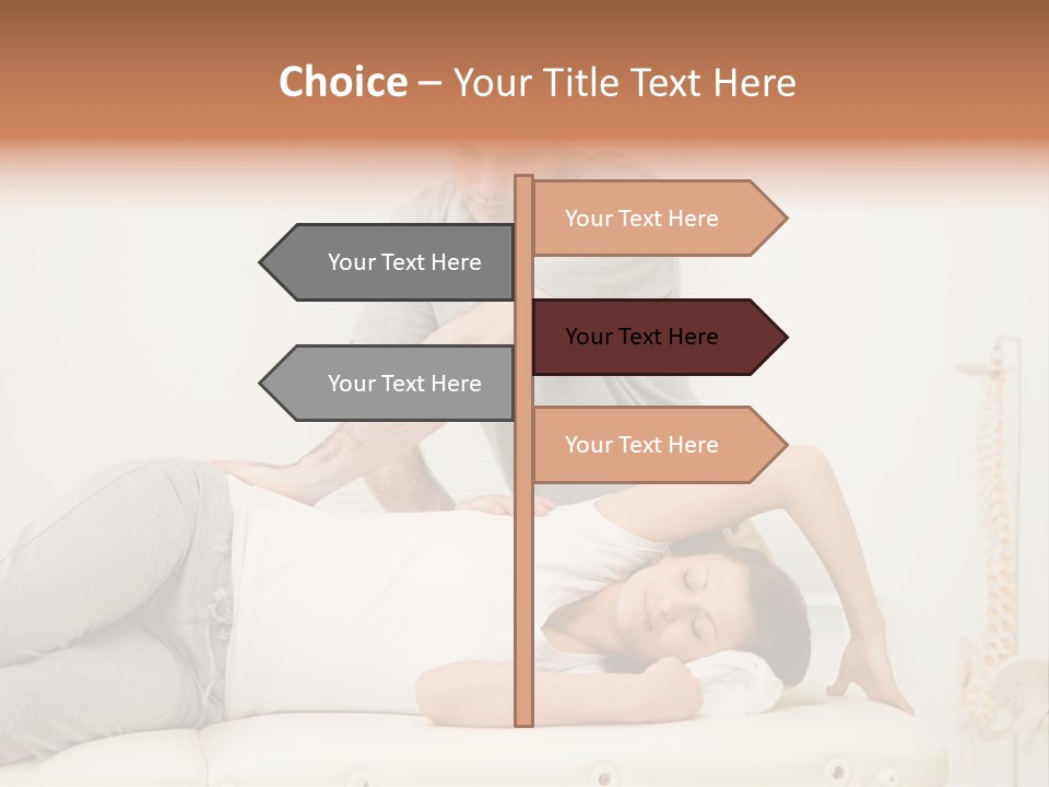 Health Years Hands PowerPoint Template