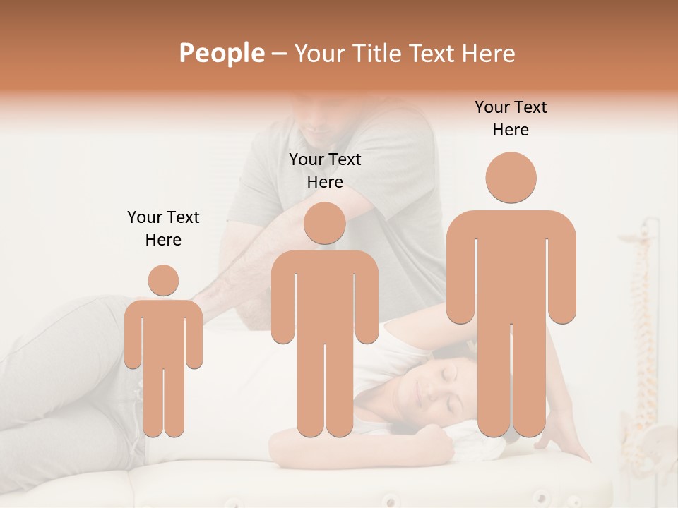 Health Years Hands PowerPoint Template