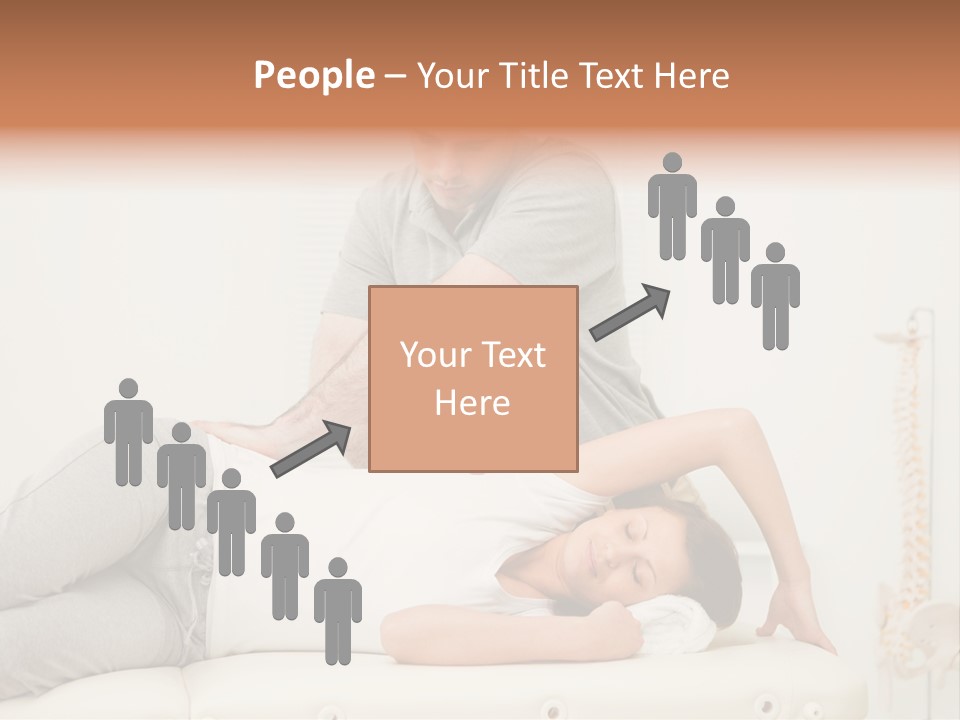 Health Years Hands PowerPoint Template