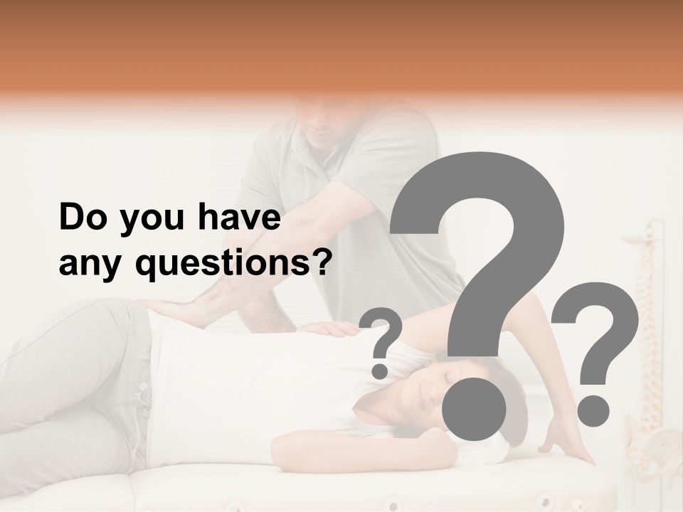 Health Years Hands PowerPoint Template