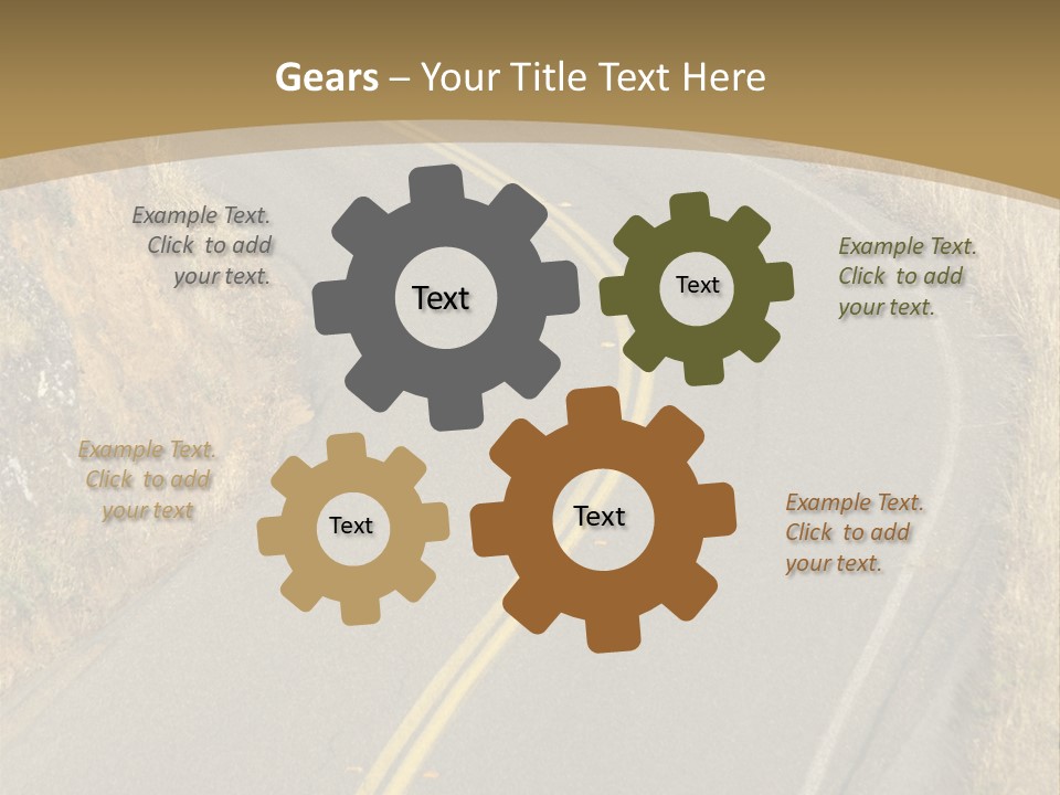 Strength Pace Runner PowerPoint Template