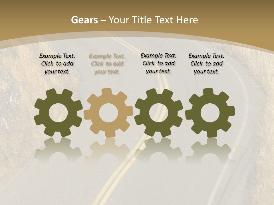 Strength Pace Runner PowerPoint Template