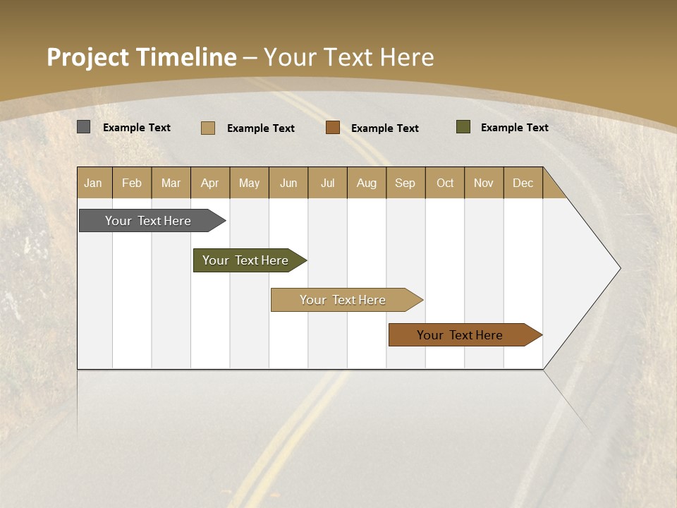 Strength Pace Runner PowerPoint Template