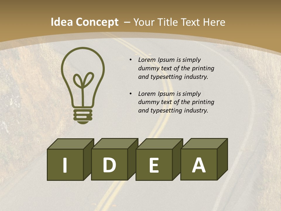 Strength Pace Runner PowerPoint Template