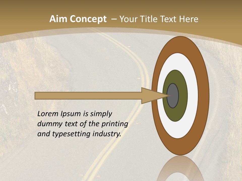 Strength Pace Runner PowerPoint Template