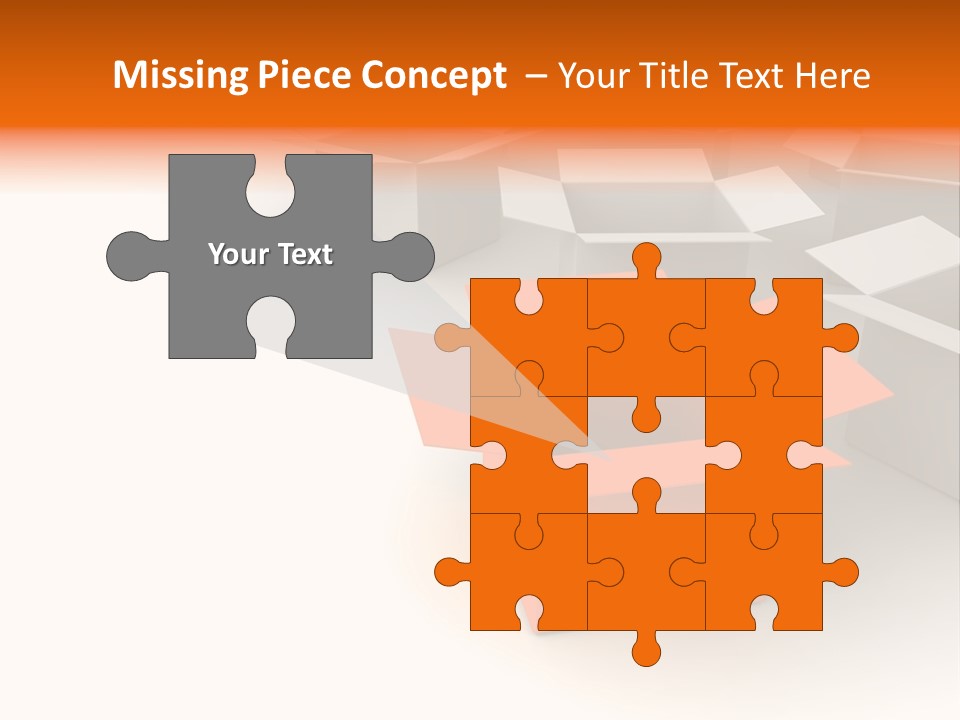 White Packaging Send PowerPoint Template