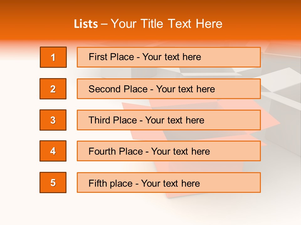 White Packaging Send PowerPoint Template