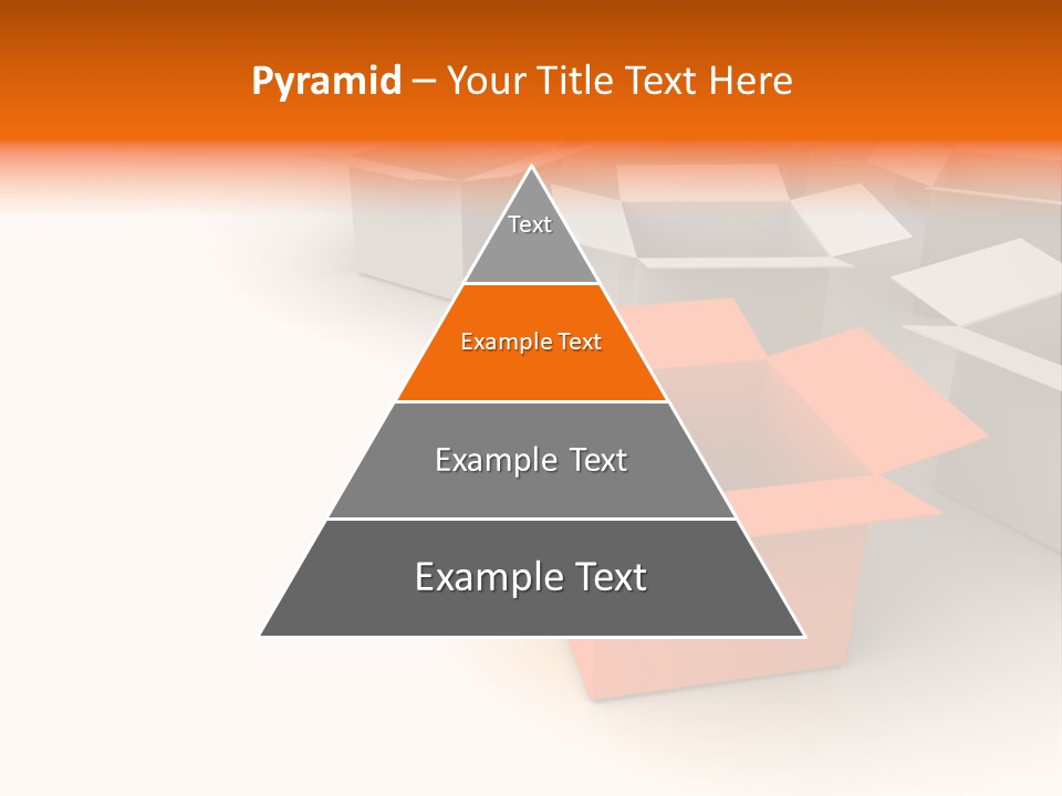 White Packaging Send PowerPoint Template