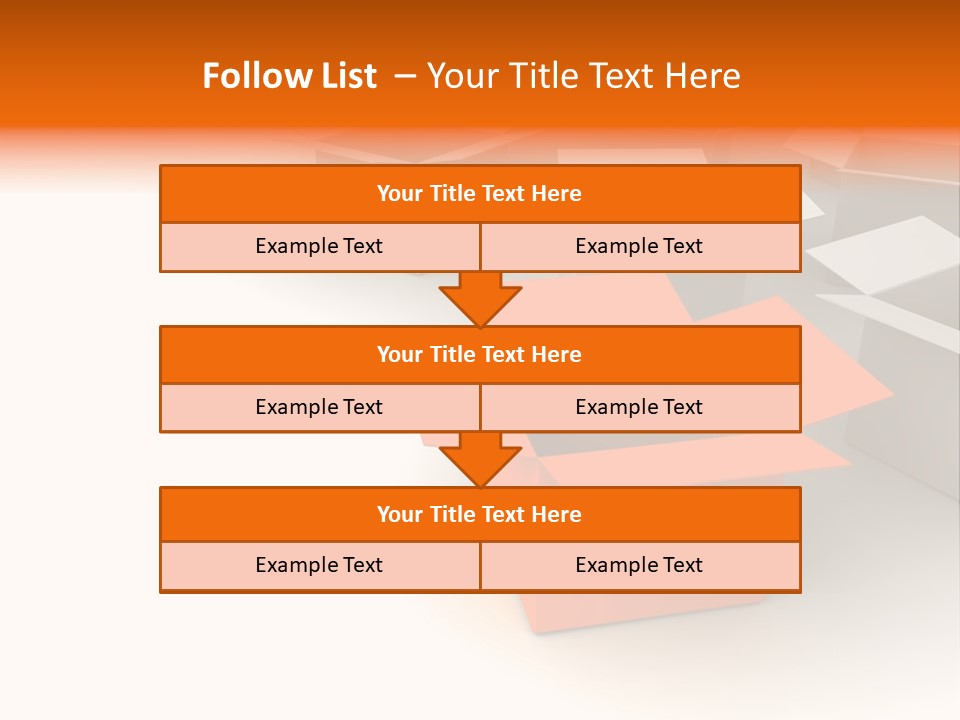 White Packaging Send PowerPoint Template