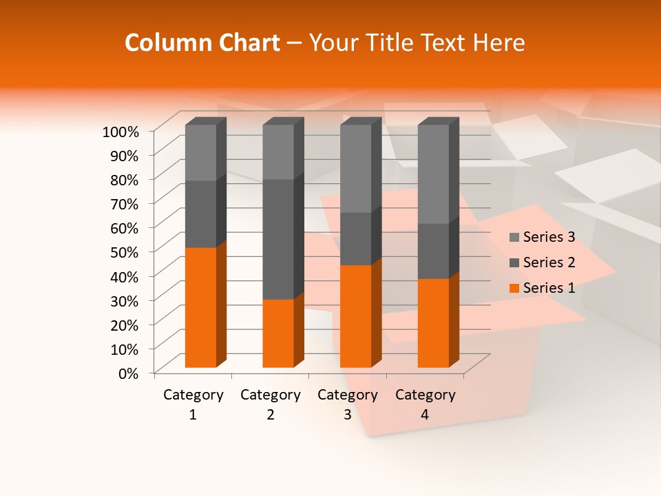 White Packaging Send PowerPoint Template