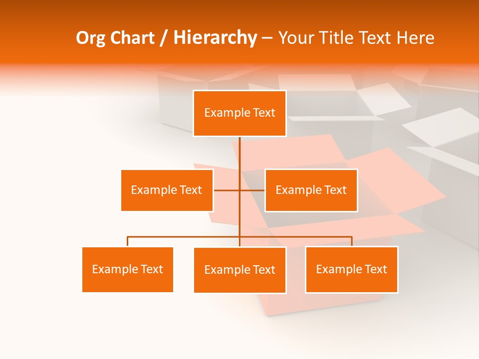 White Packaging Send PowerPoint Template
