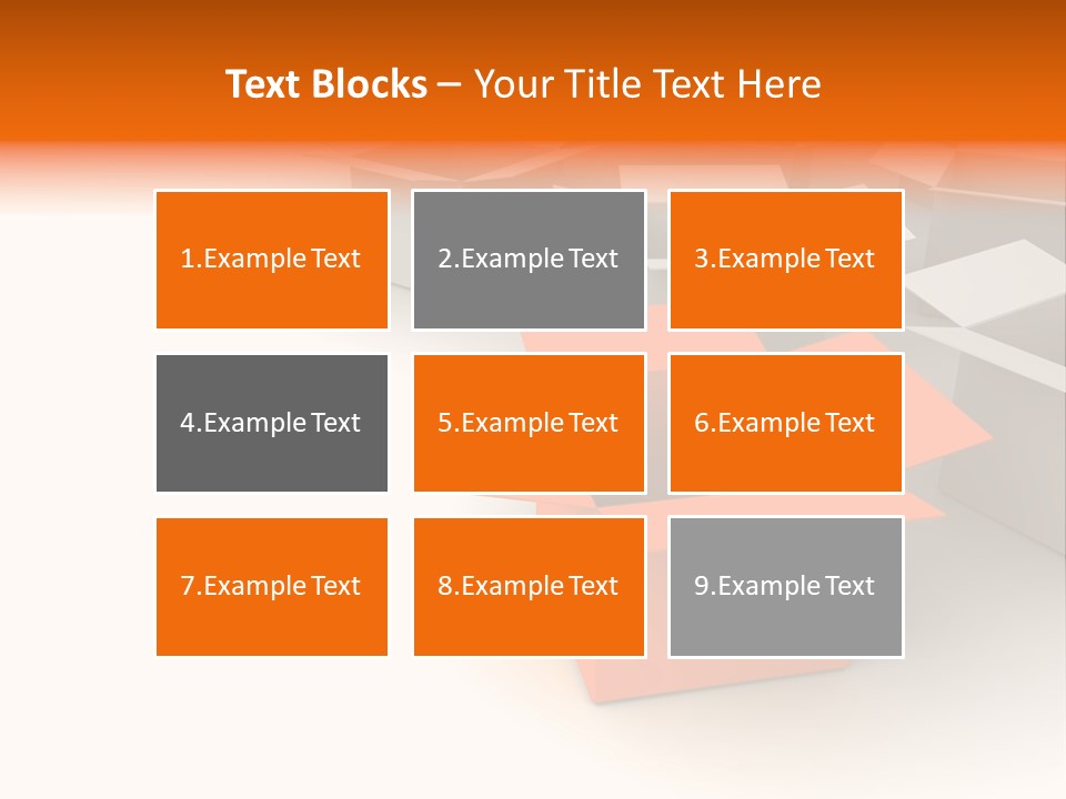 White Packaging Send PowerPoint Template