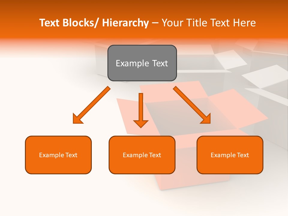 White Packaging Send PowerPoint Template
