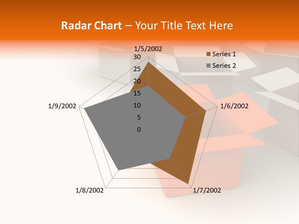 White Packaging Send PowerPoint Template
