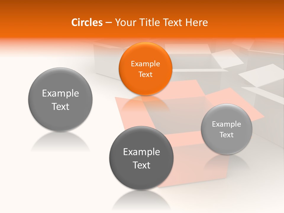 White Packaging Send PowerPoint Template