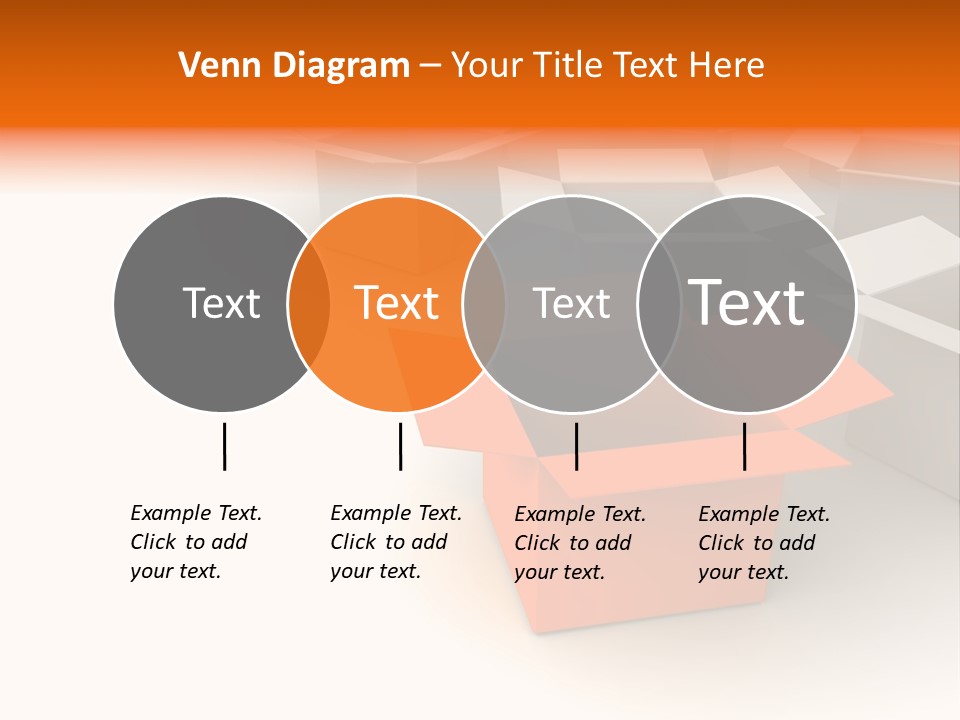 White Packaging Send PowerPoint Template