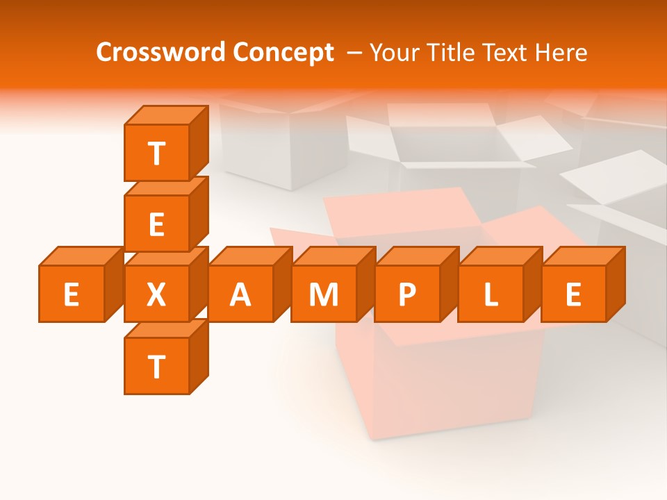 White Packaging Send PowerPoint Template