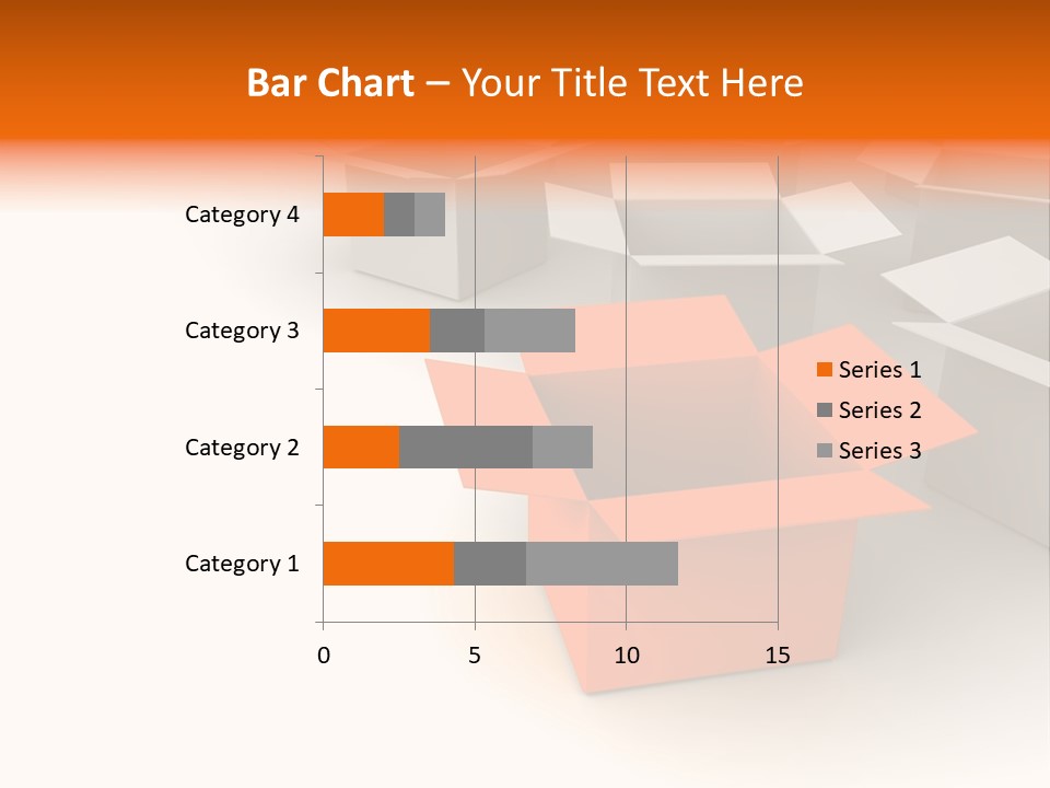 White Packaging Send PowerPoint Template