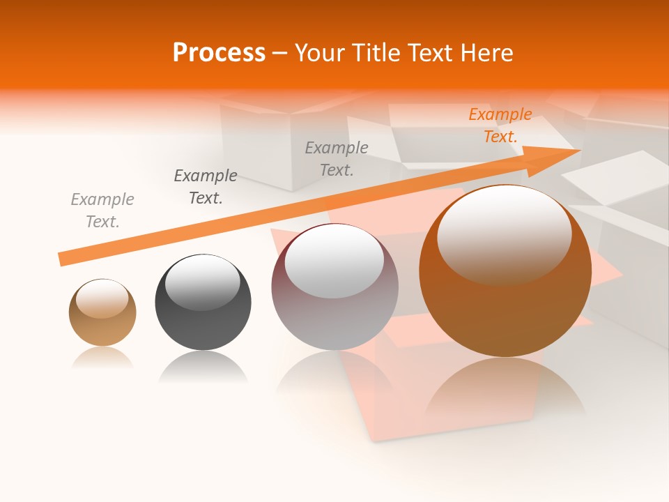 White Packaging Send PowerPoint Template