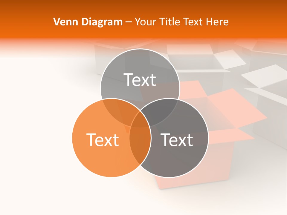 White Packaging Send PowerPoint Template