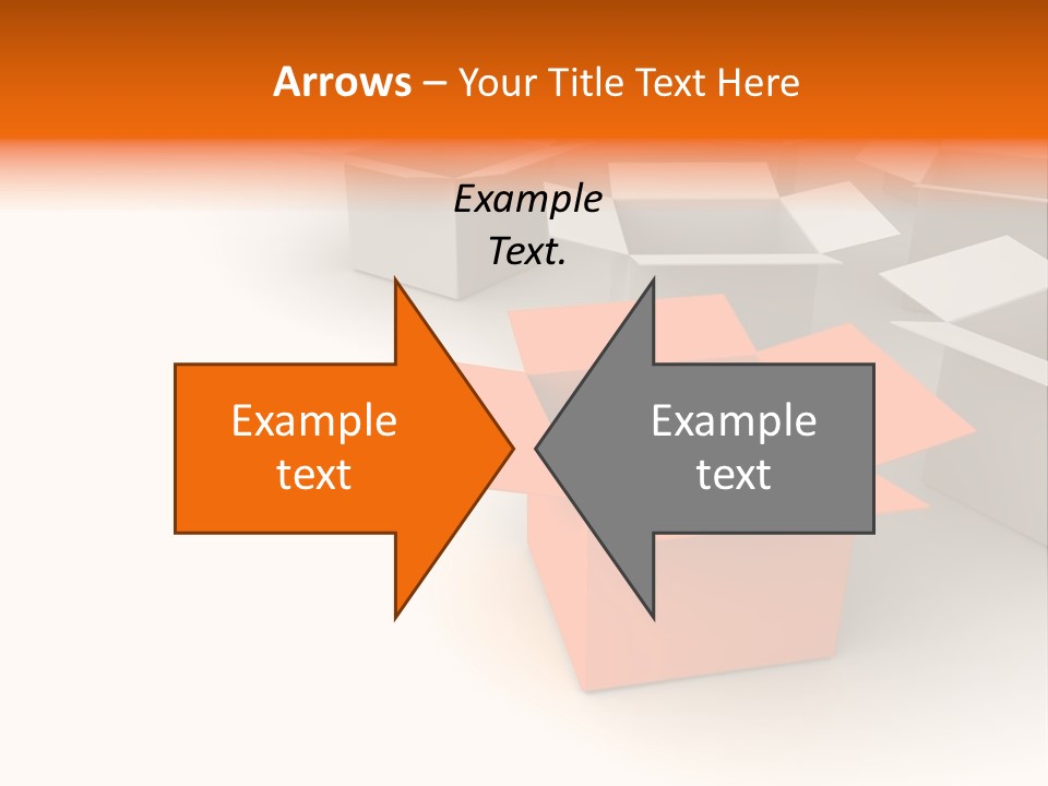 White Packaging Send PowerPoint Template