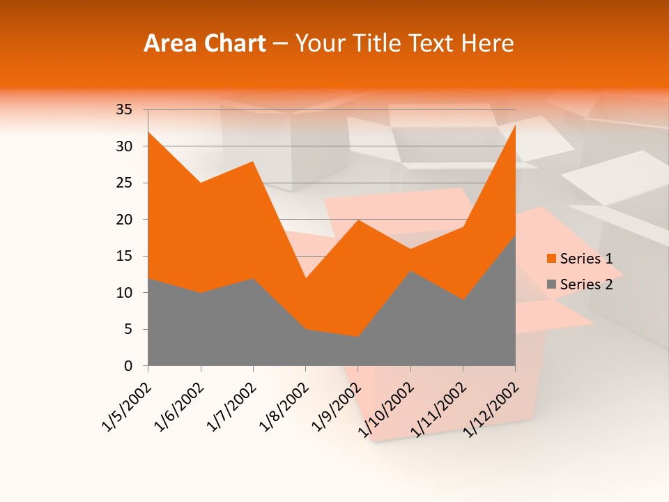 White Packaging Send PowerPoint Template