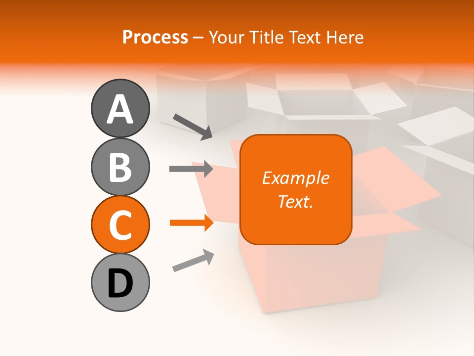 White Packaging Send PowerPoint Template