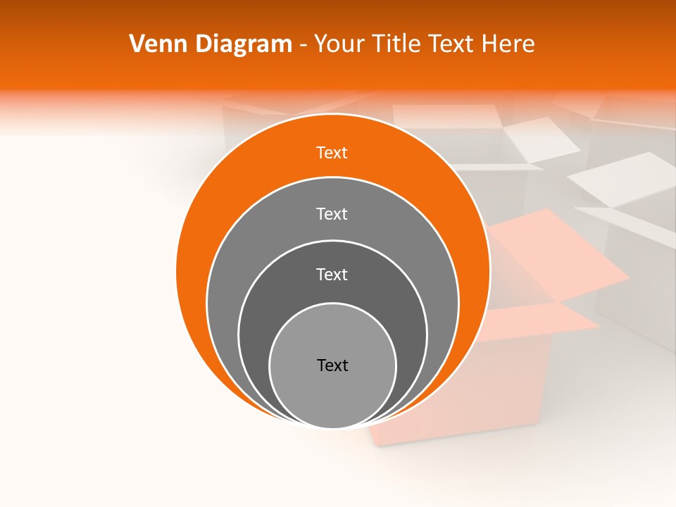 White Packaging Send PowerPoint Template