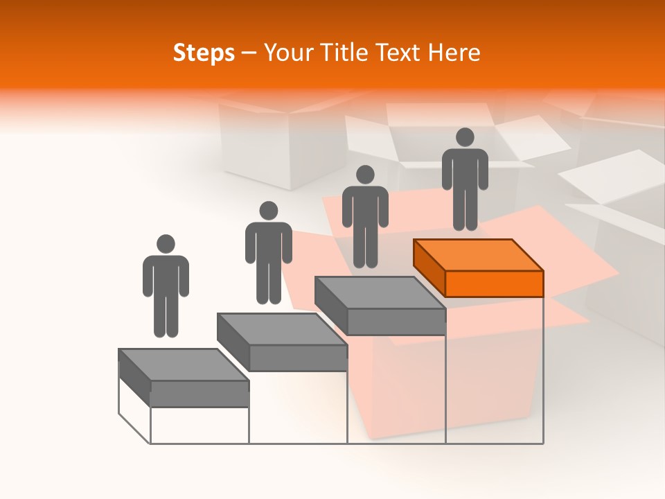 White Packaging Send PowerPoint Template