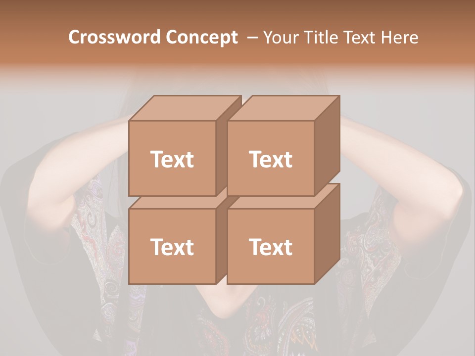 Crazy Pulling Stress PowerPoint Template