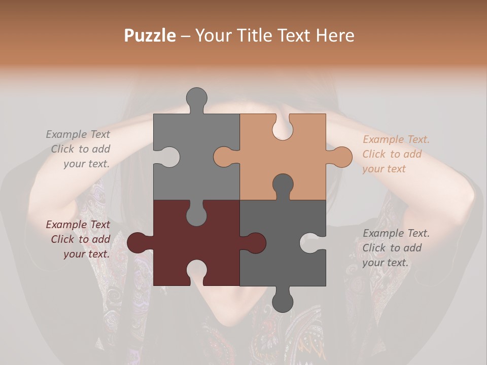 Crazy Pulling Stress PowerPoint Template