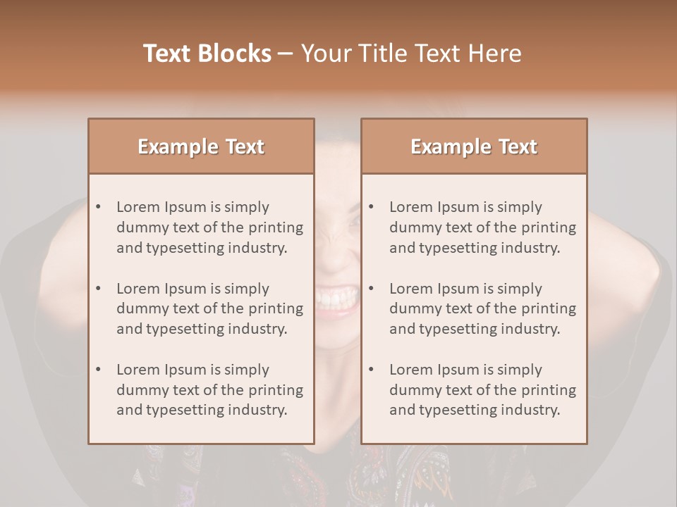 Crazy Pulling Stress PowerPoint Template