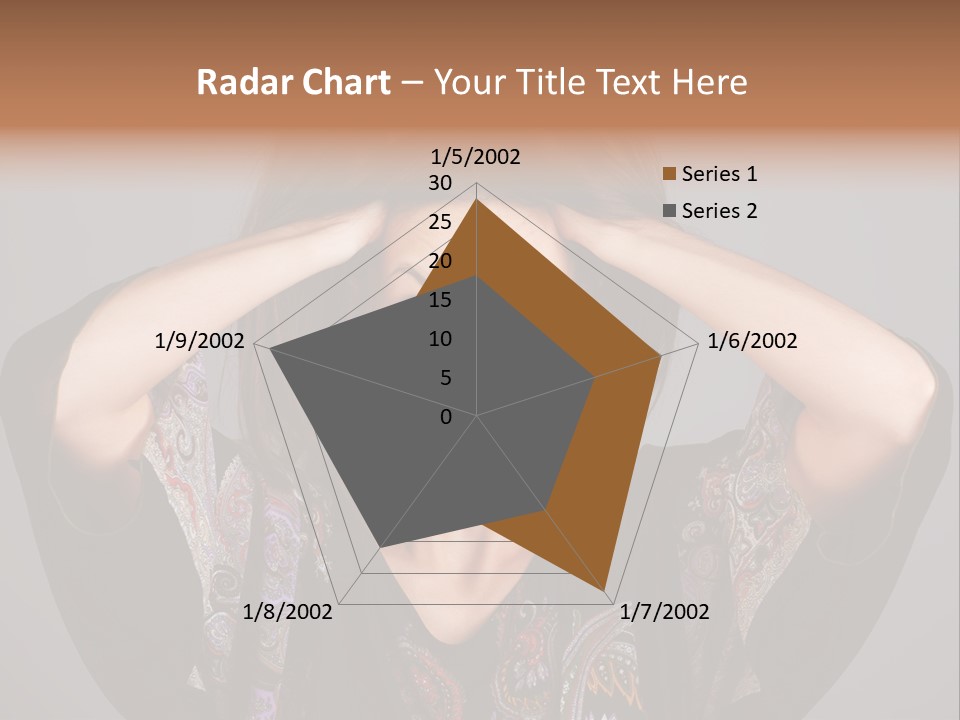 Crazy Pulling Stress PowerPoint Template